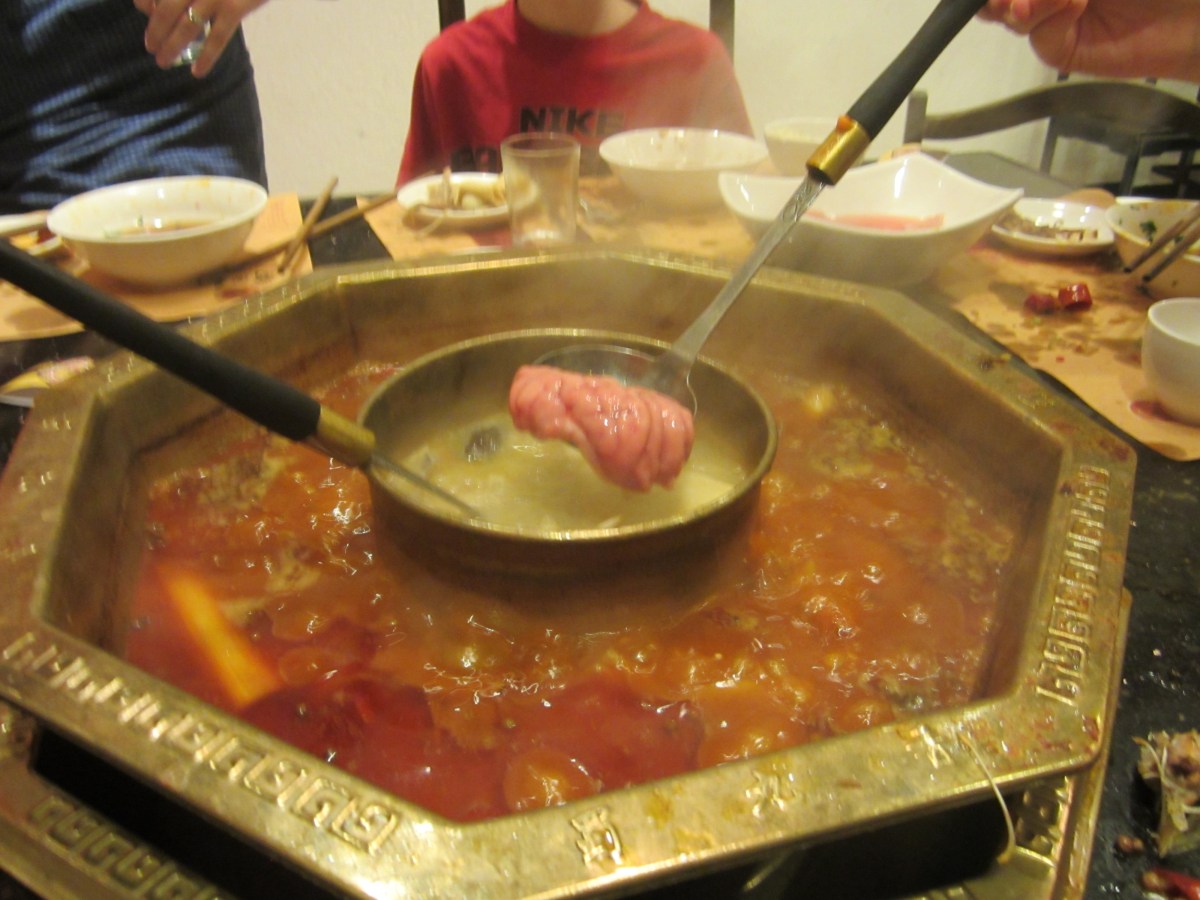 Just a little pig brain for dinner