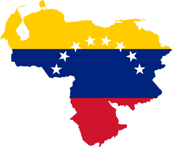 venezuela-flag-map