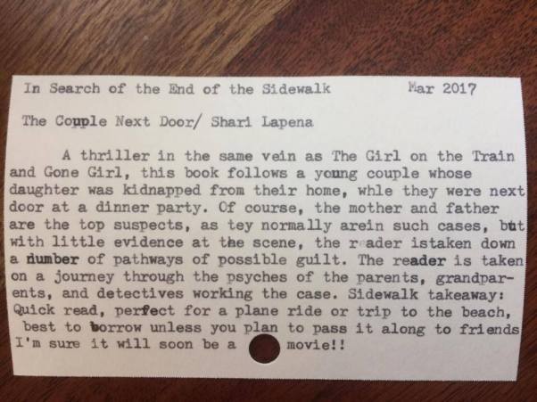 the couple next door card