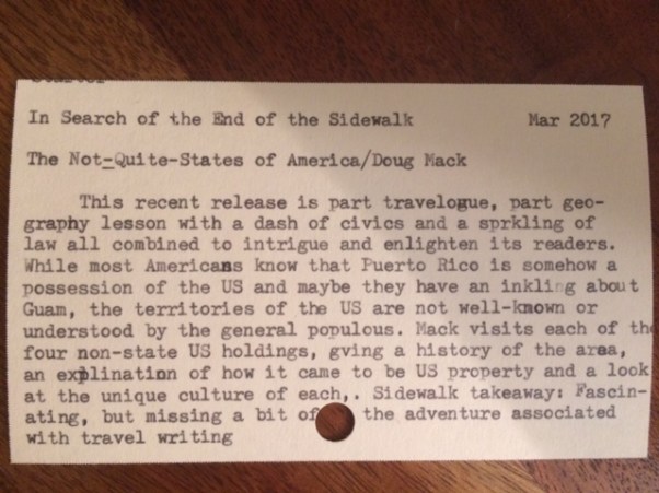 the not quite states card