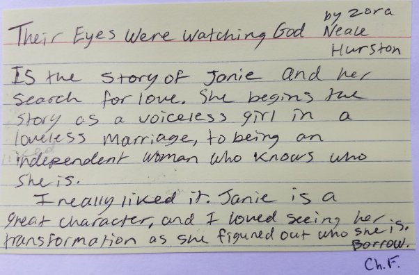 their eyes were watching god