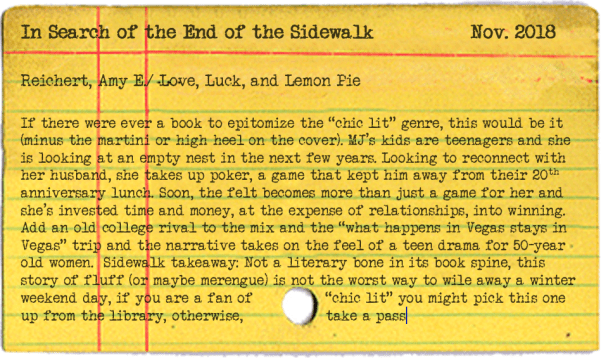 luck love and lemon pie