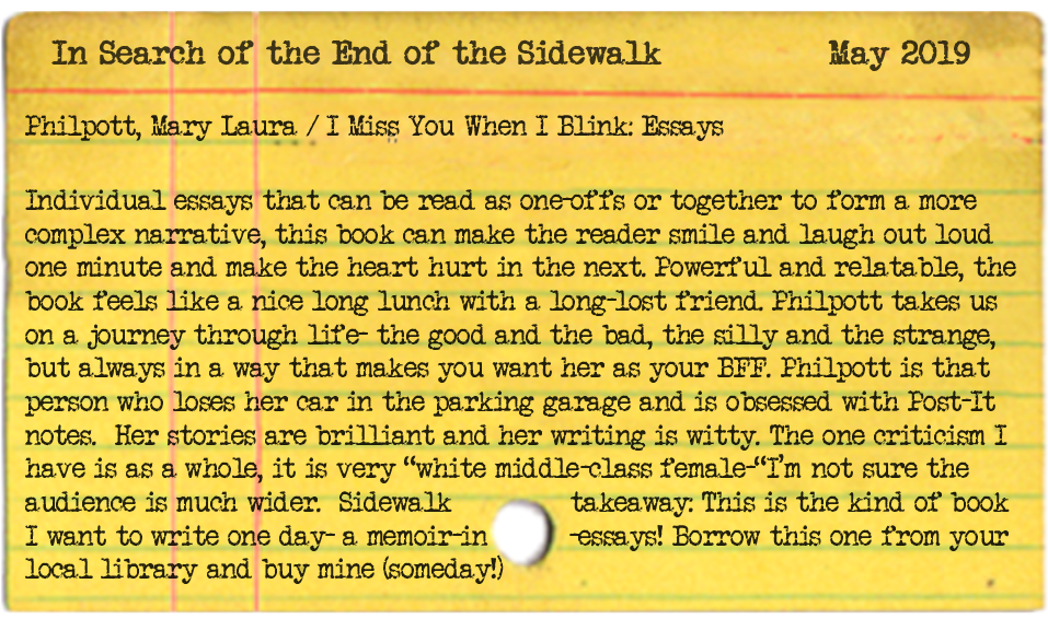 I Miss You when I blink