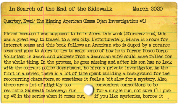 The missing american