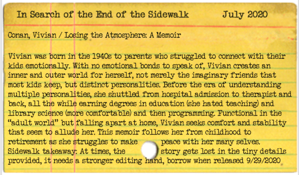 Losing the Atmosphere