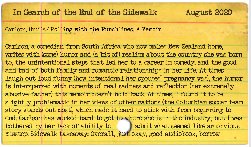 Rolling with the punchlines